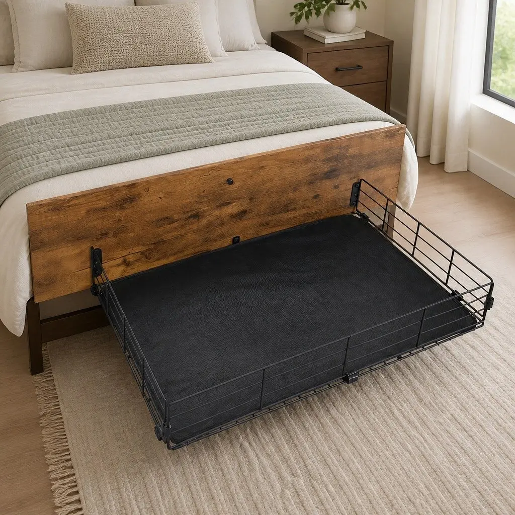 Queen Bed Frame with Storage Solutions