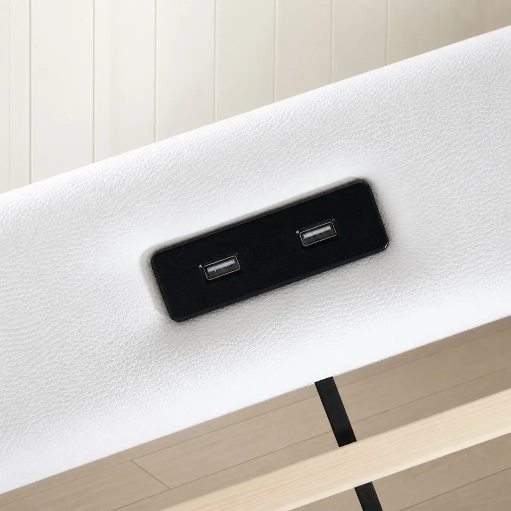 Queen Bed Frame with Storage and Convenience