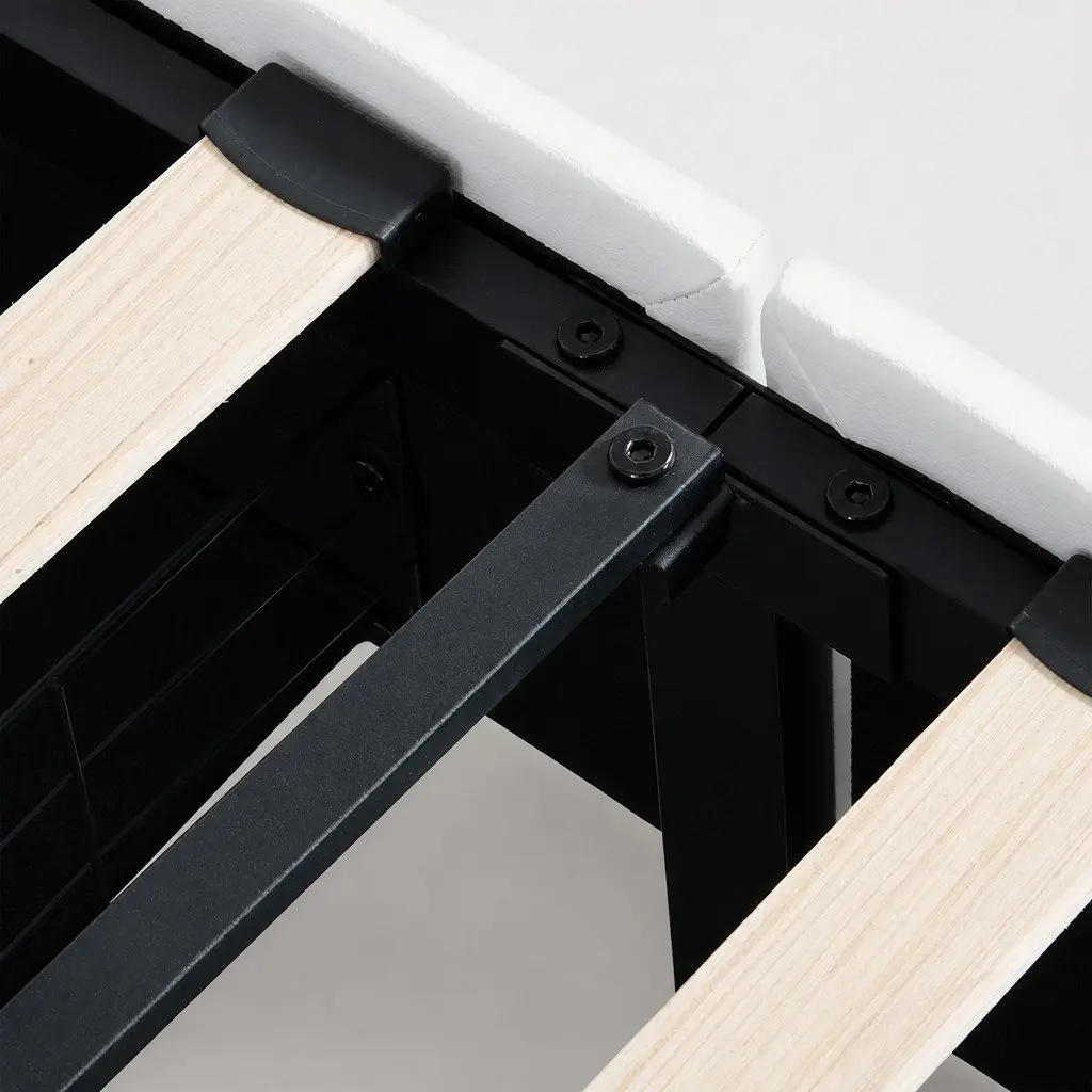 Queen Bed Frame with Storage and Convenience