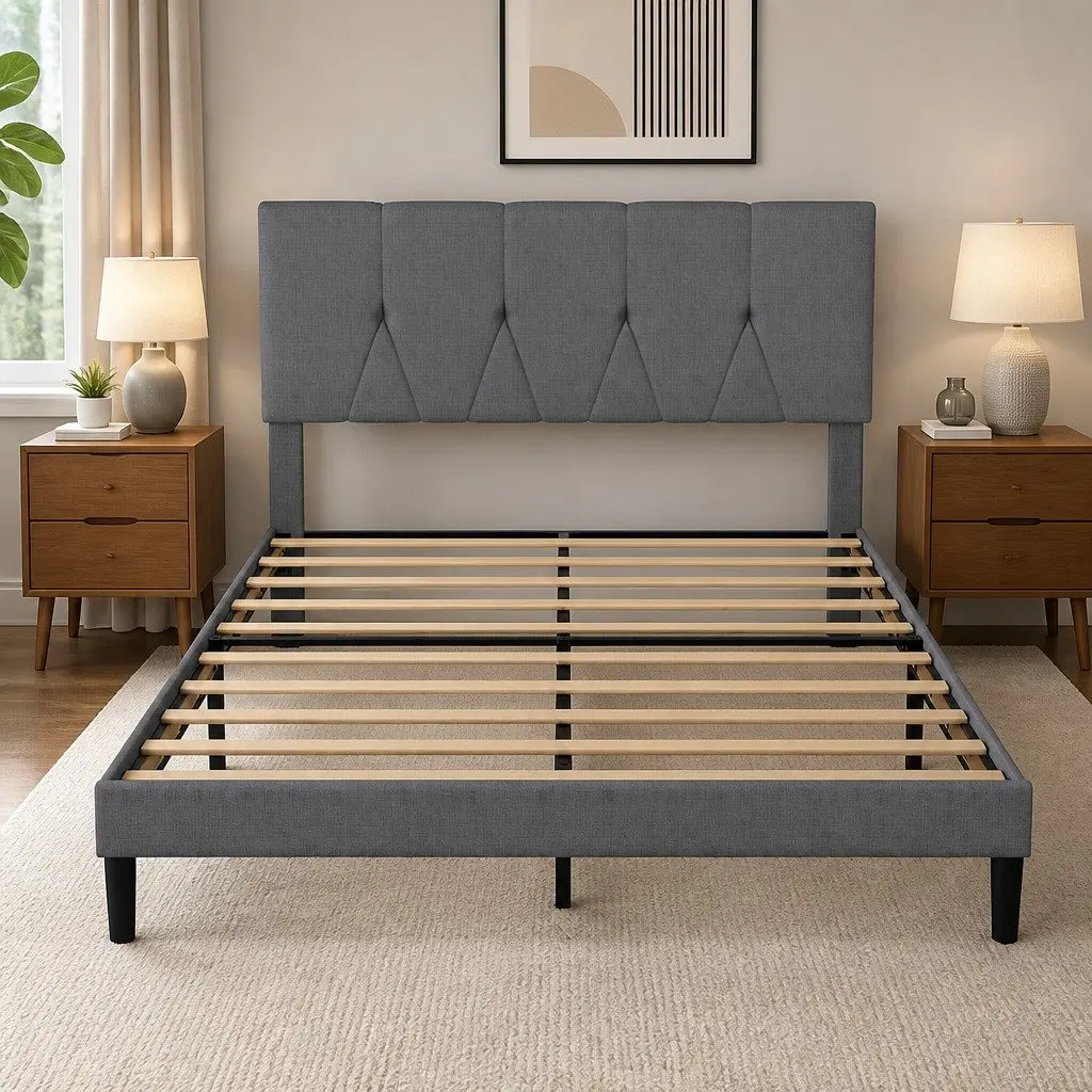 Double Bed Frame with Storage Options