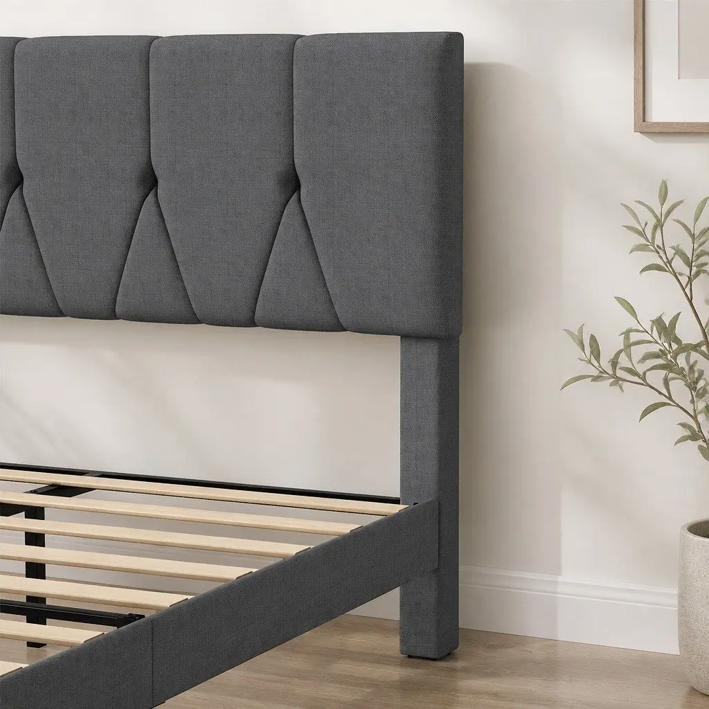 Double Bed Frame with Storage Options