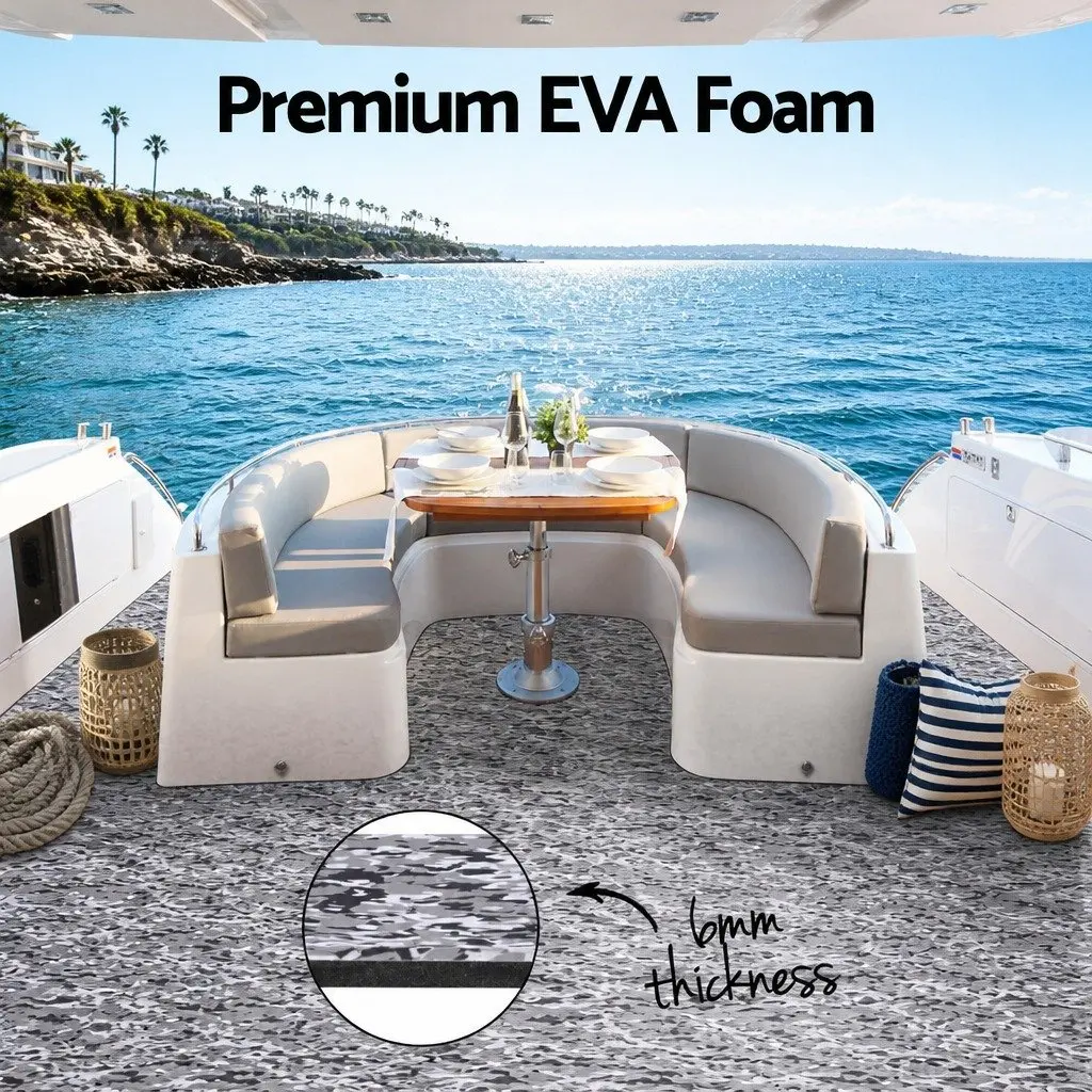 EVA Foam Boat Flooring Mat Anti-Slip 240x90cm