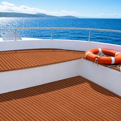 EVA Foam Boat Flooring Mat Decking Sheet 240x90cm Anti-Slip Self-Adhesive