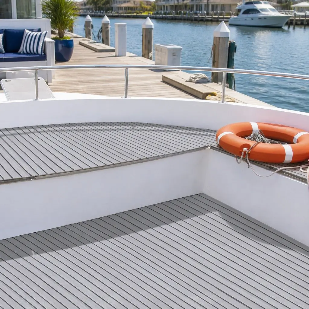 Light Grey EVA Foam Flooring Mat for Boats 240x90cm