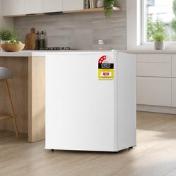 Portable Mini Bar Fridge 70L White Caravan Apartment Office Hotel Extra