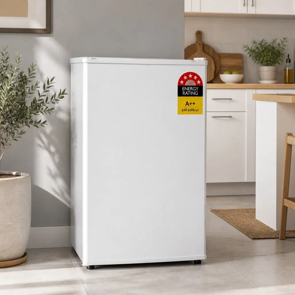 Portable Mini Bar Fridge 70L White Caravan Apartment Office Hotel Extra