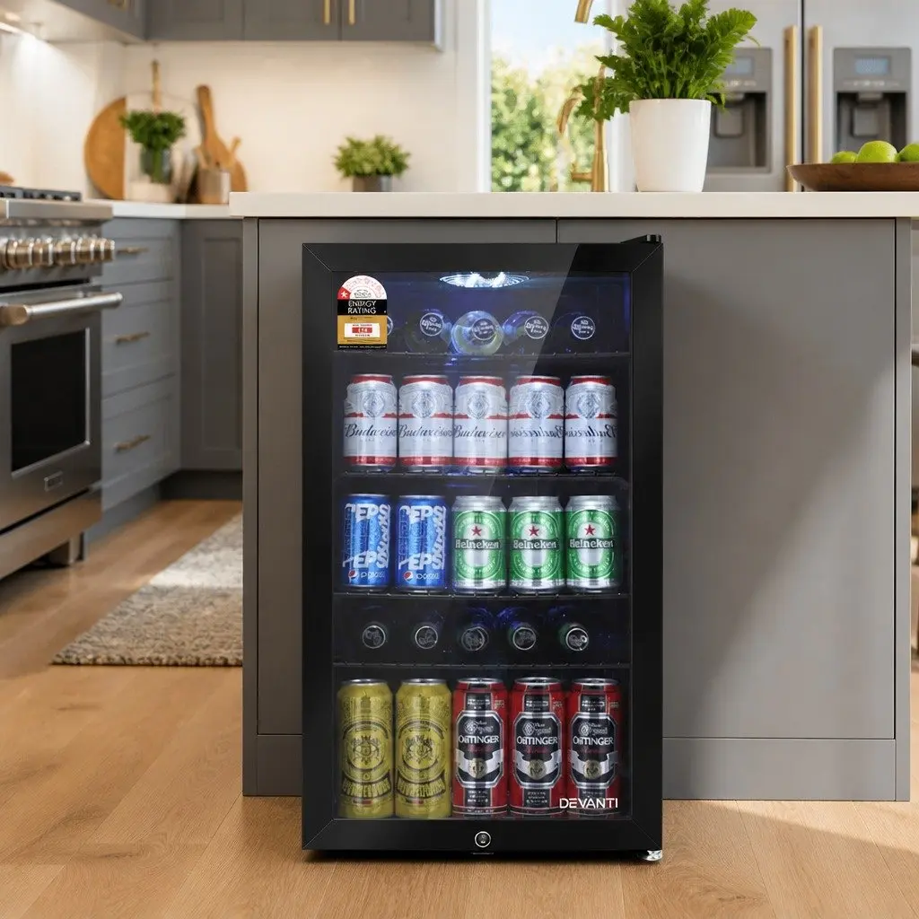 98L Compact Bar Fridge for Home and Office