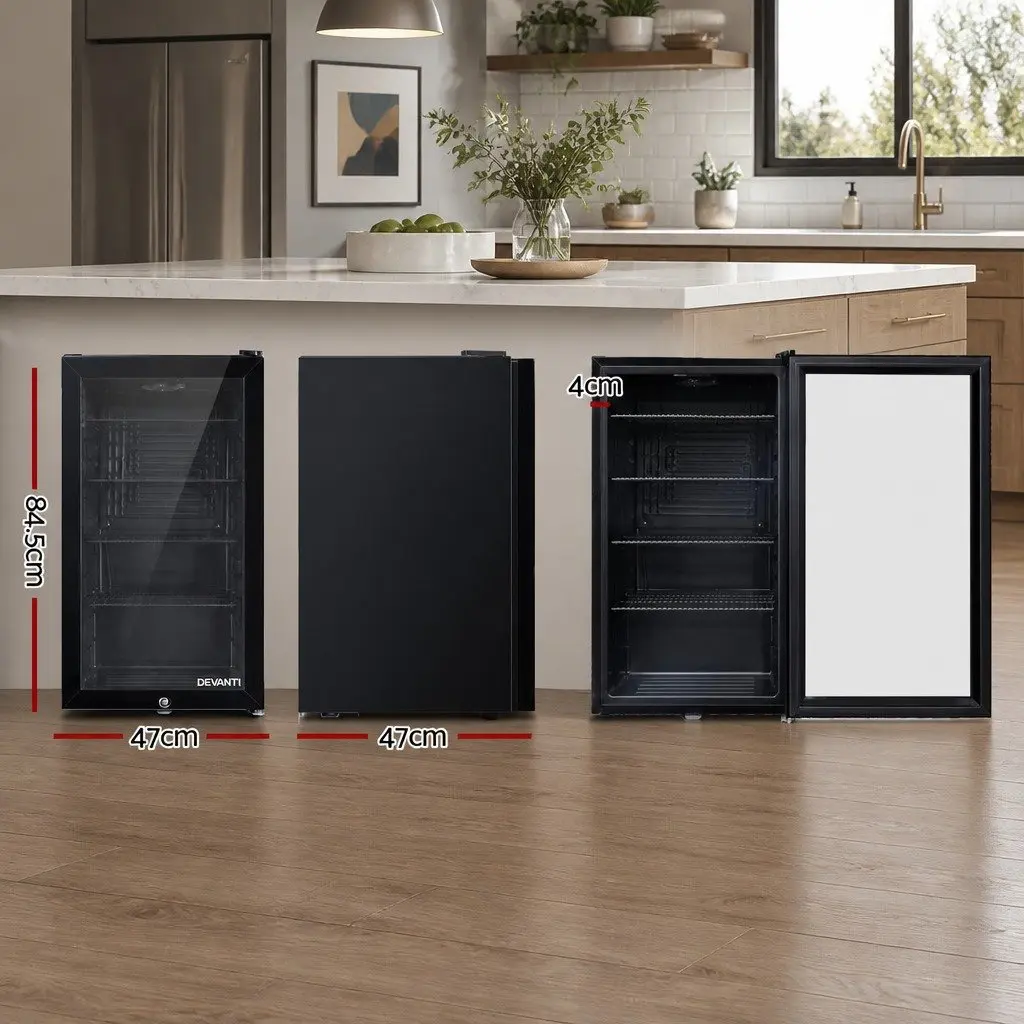 98L Compact Bar Fridge for Home and Office