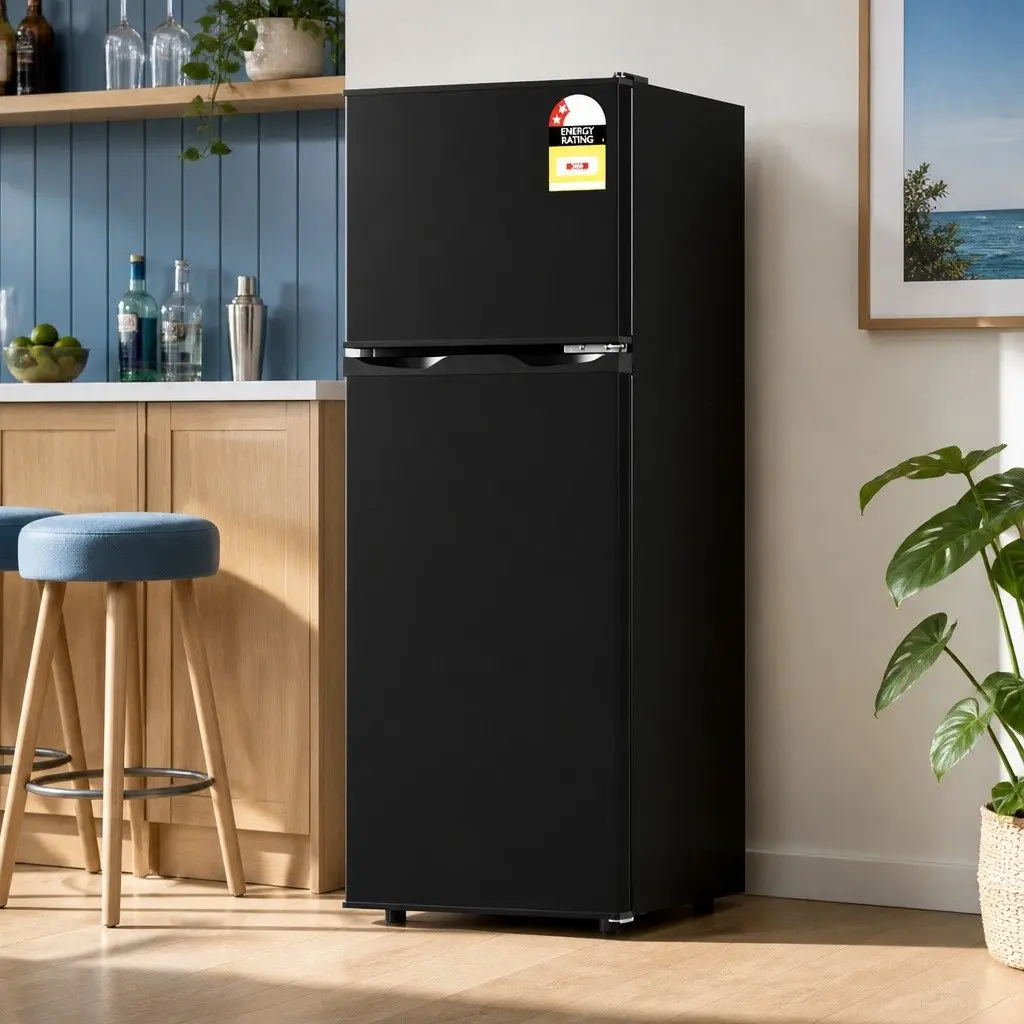 122L Two-Door Mini Fridge