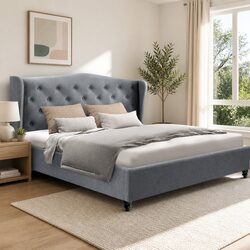 Your Perfect Grey Upholstered Bed Frame Awaits