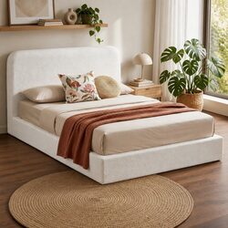 Your Comfortable Queen Bed Frame Awaits - White