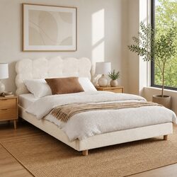 Discover Your New King Single Bed Frame with Cloud Design
