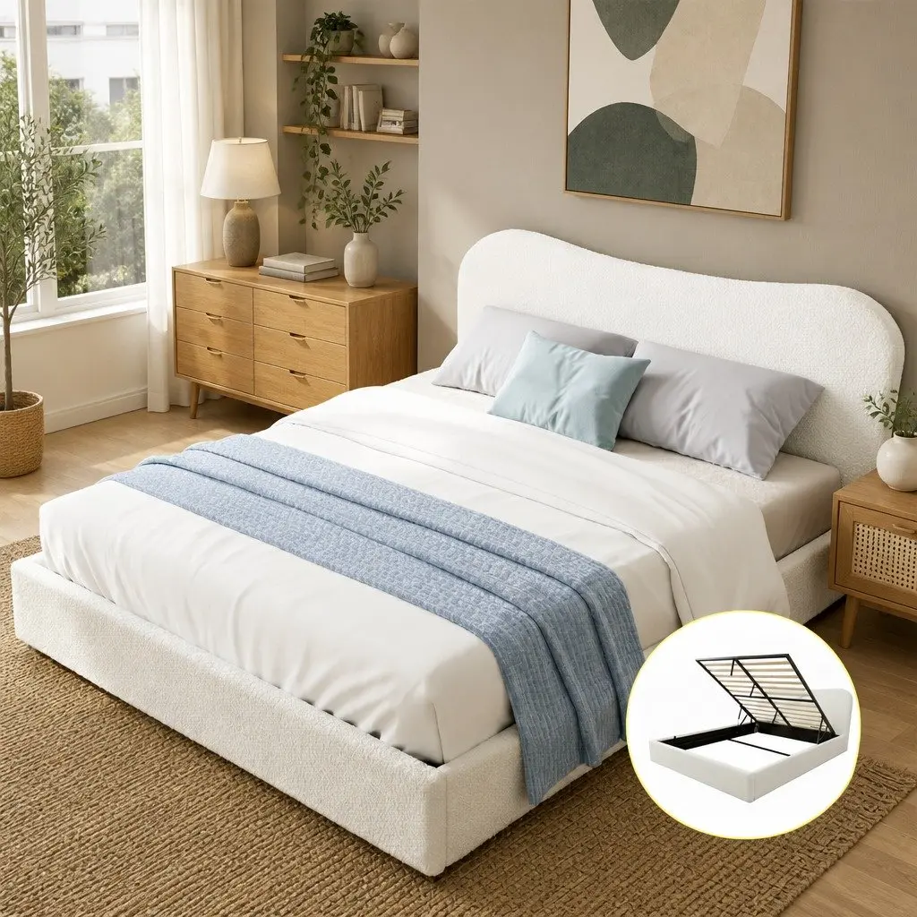 Double Bed Frame with Storage Solutions