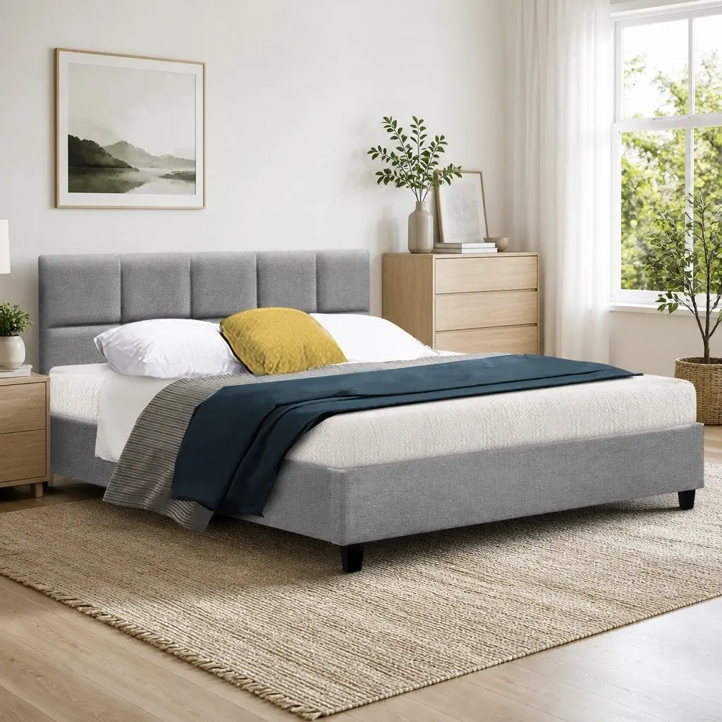 Grey Queen Bed Frame