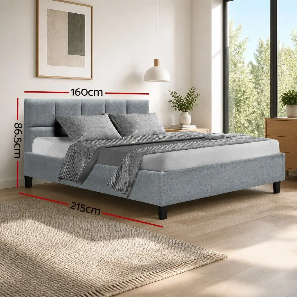 Grey Queen Bed Frame