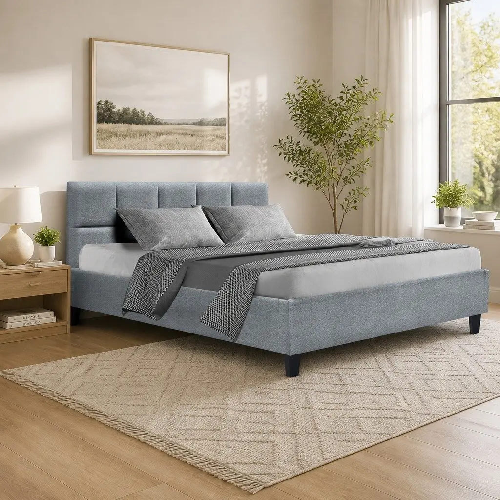 Grey Queen Bed Frame