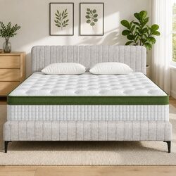 Cozy King Bed Frame with Mattress for Your Home
