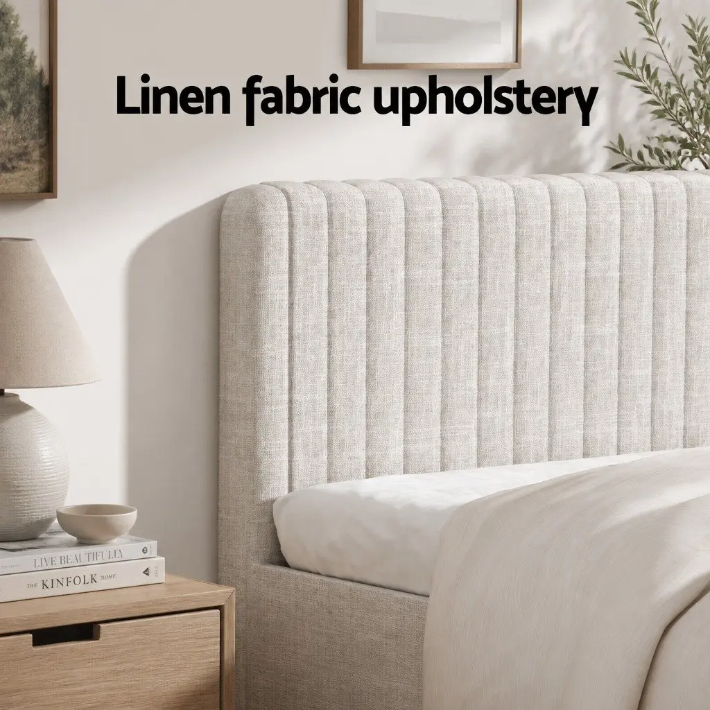 Queen Bed Frame with Mattress