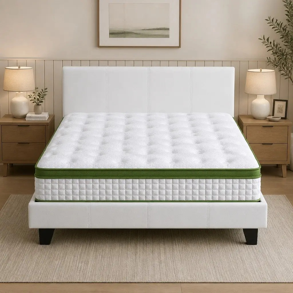Double Bed Frame and Mattress Combo