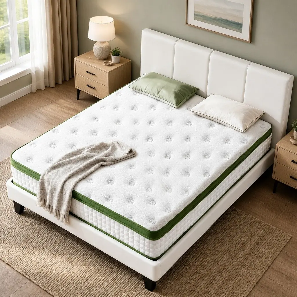 Double Bed Frame and Mattress Combo
