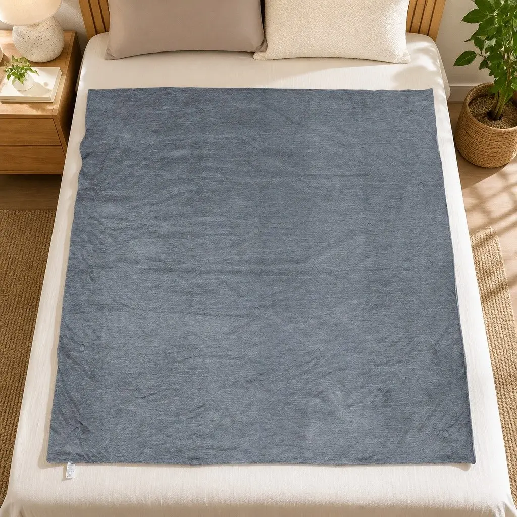 Cooling Blanket Lightweight Breathable Grey 160cm x 210cm 210cm x 210cm 240cm x 210cm