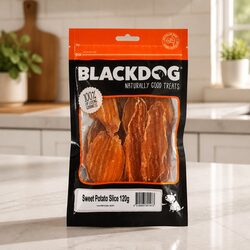 Natural Sweet Potato Slices for Dogs - 120g