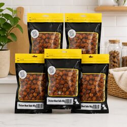 Treat Your Dog to Chicken Meat Balls: 180g x 5 Pack