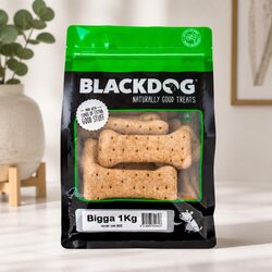 Delicious Large Dog Treats - 1kg Crunchy Biscuits for Your Big Dog