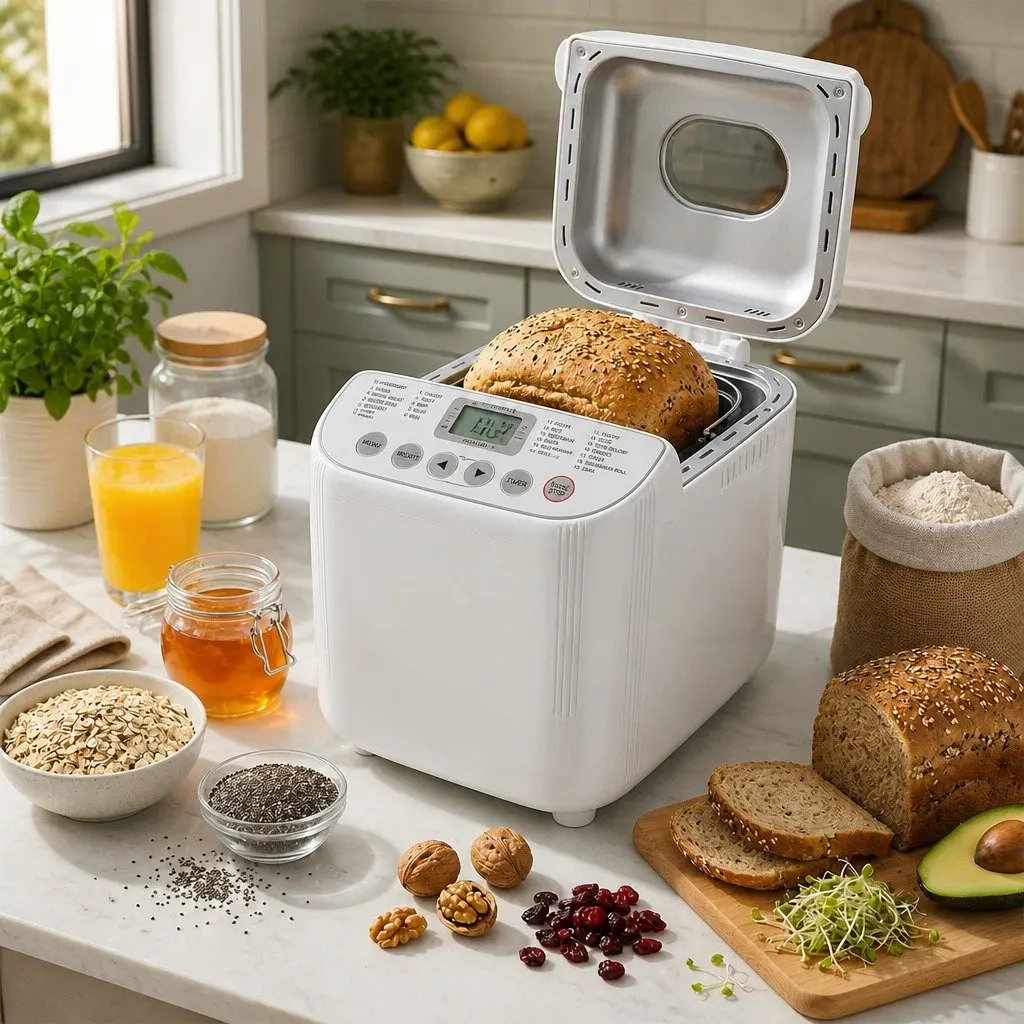 Bread Maker Machine Automatic 19 Programs 2lb Non-Stick Pan