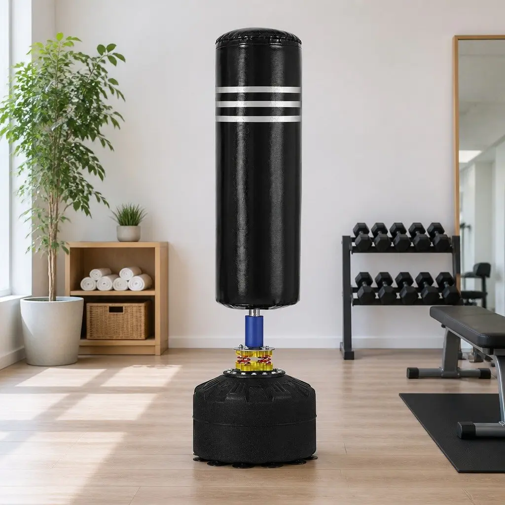 Boxing Punching Bag Stand 175CM Home Gym Training Freestanding Equipment