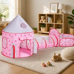 Enjoy Playtime with a Fun 3-in-1 Play Tent