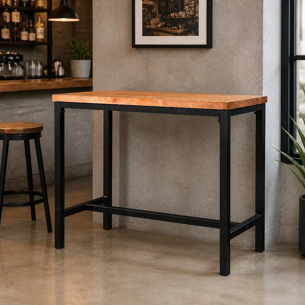 Solid Wood Bar Table
