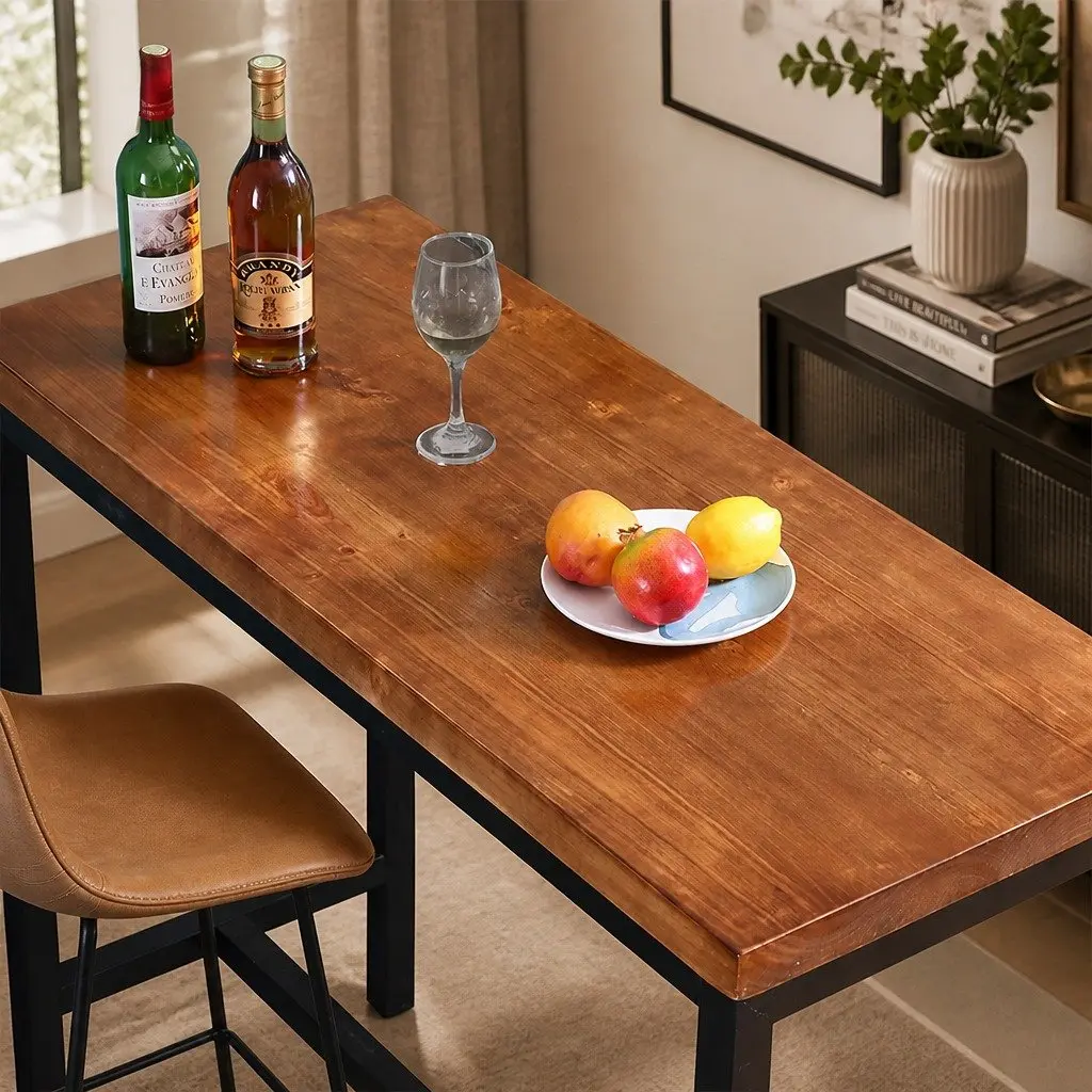 Solid Wood Bar Table