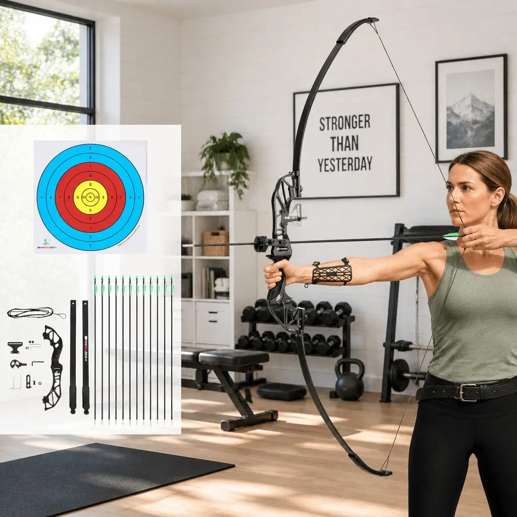 55lbs Bow and Arrow Set