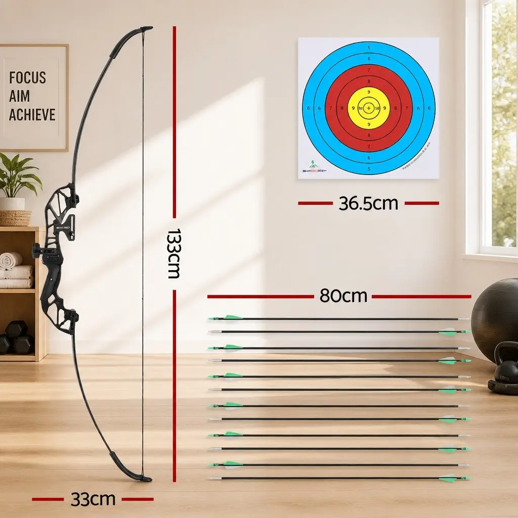 55lbs Bow and Arrow Set