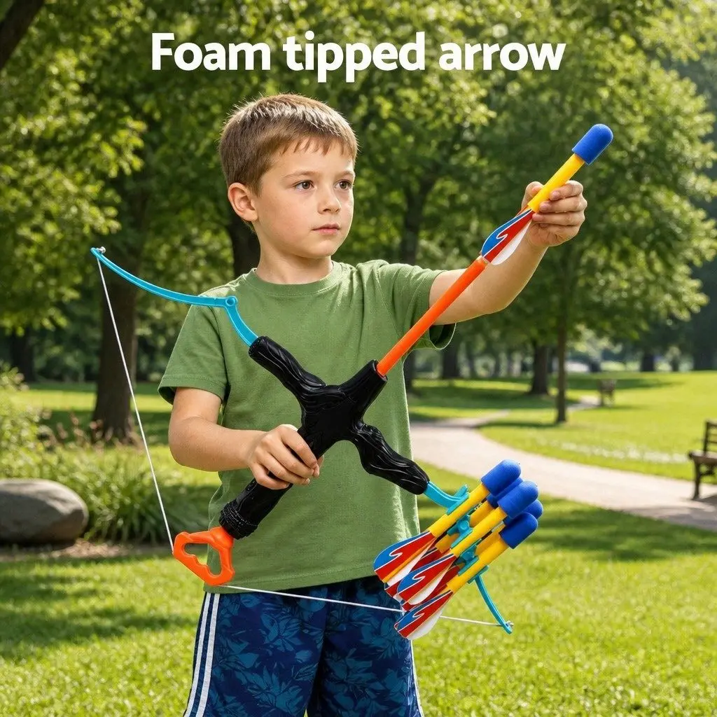 Kids Bow and Arrow Set Foam Arrows 81 cm