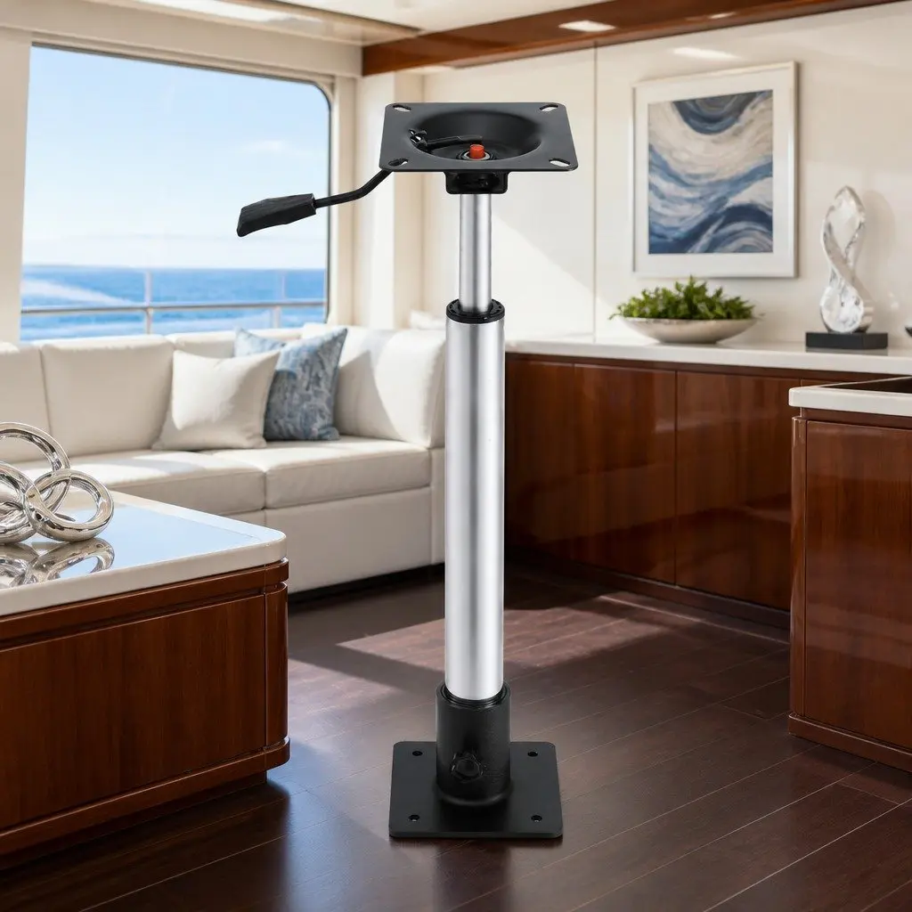 Boat Seat Pedestal with Custom Height and Swivel