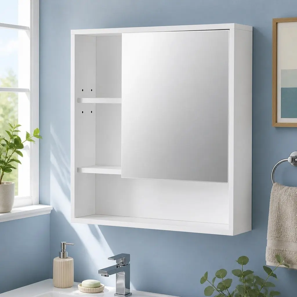 Bathroom Mirror Cabinet for Smart Organizing