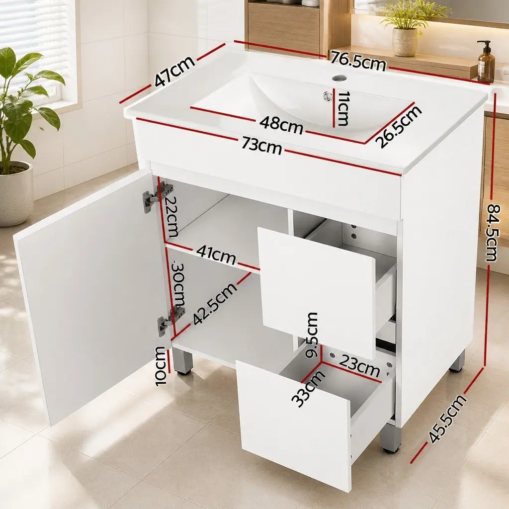 765mm Bathroom Vanity Unit