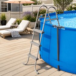 Your Above Ground Pool Needs This Reliable Ladder
