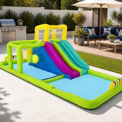 Fun Inflatable Water Slide Park for Kids' Enjoyment