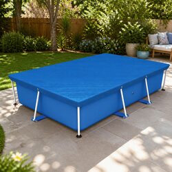 Your Pool's Best Friend: Blue PE Cover 264x174cm