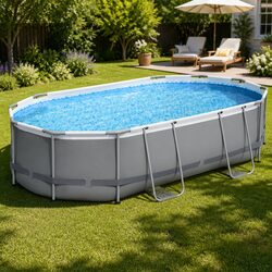 Your New 488x305x107cm Steel Pool Awaits You