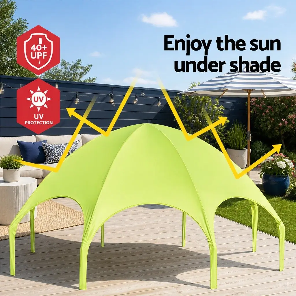 Above Ground Swimming Pool Steel Frame 244x51cm Kids Backyard Canopy Shade