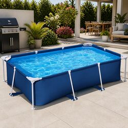 Family-Friendly Above Ground Swimming Pool for Backyard Fun