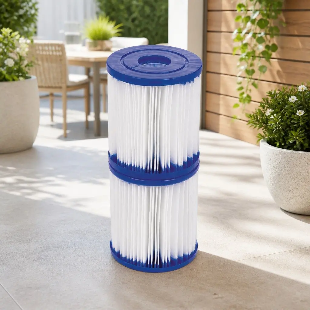 Above Ground Swimming Pool 400x211x81cm Steel Frame Filter Pump Family Backyard