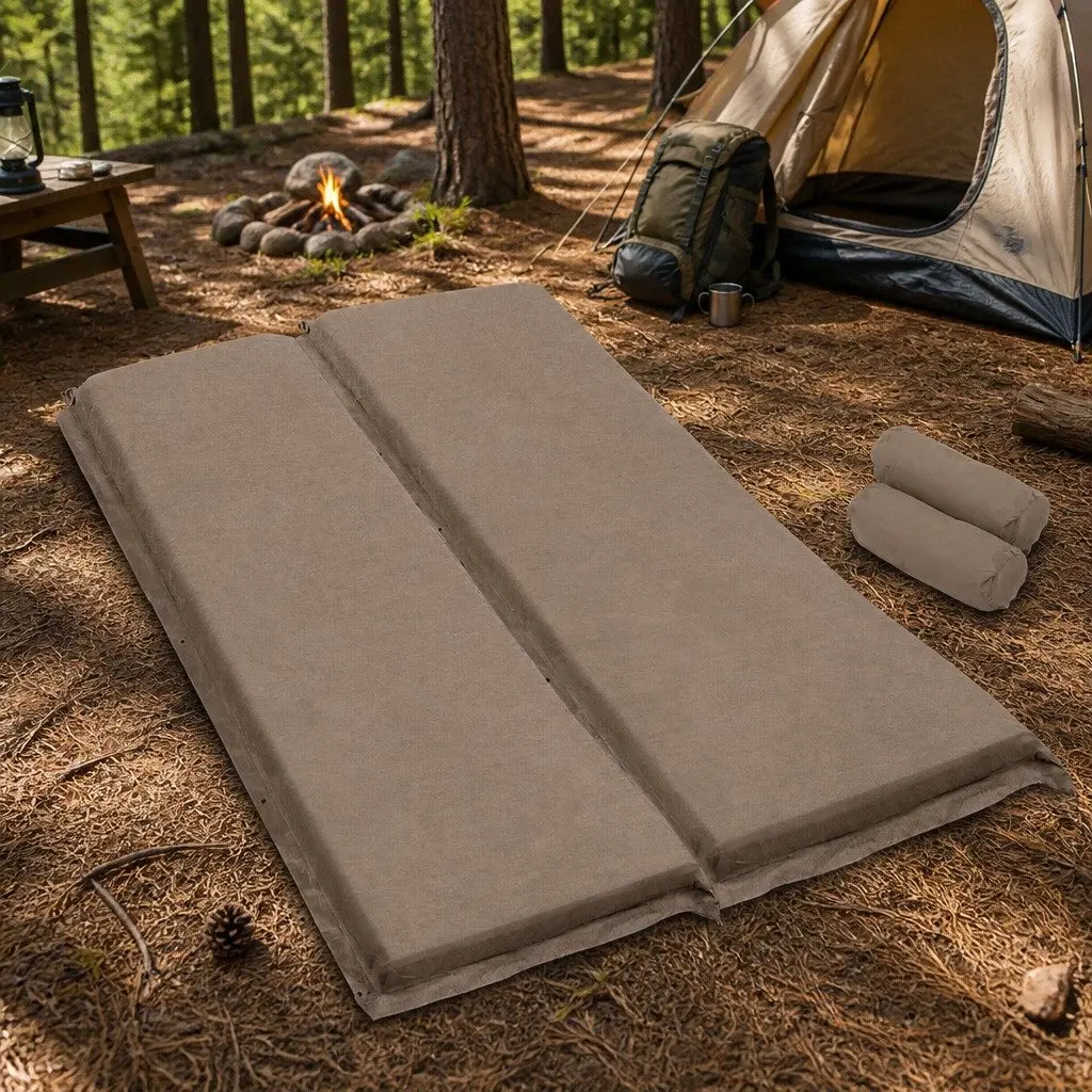 Self Inflating Mattress Double Water Resistant 187x132cm