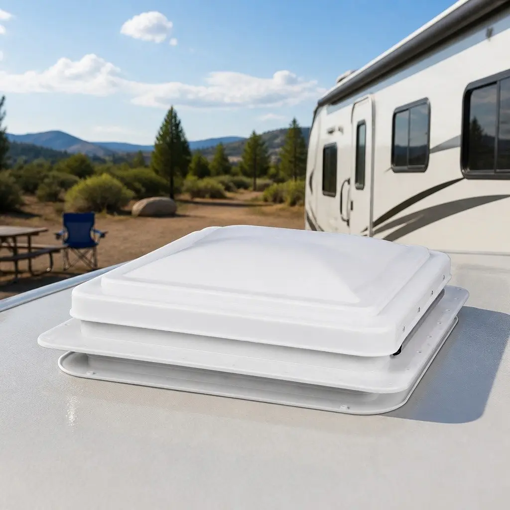 Caravan Roof Vent 12V Fan Air Ventilation System Flyscreen Weather Resistant