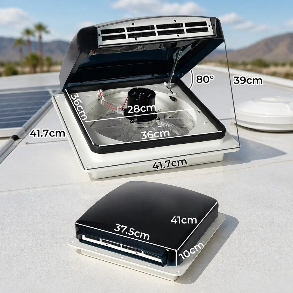 12V Caravan Roof Vent Fan