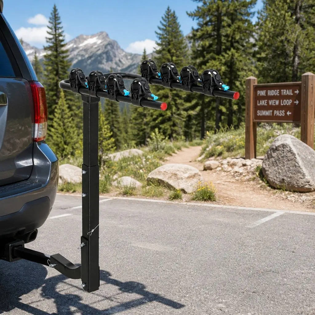 4-Bike Carrier for Adventures Ahead